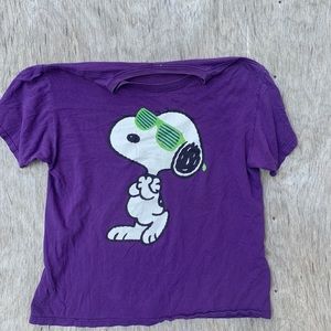 vintage snoopy t